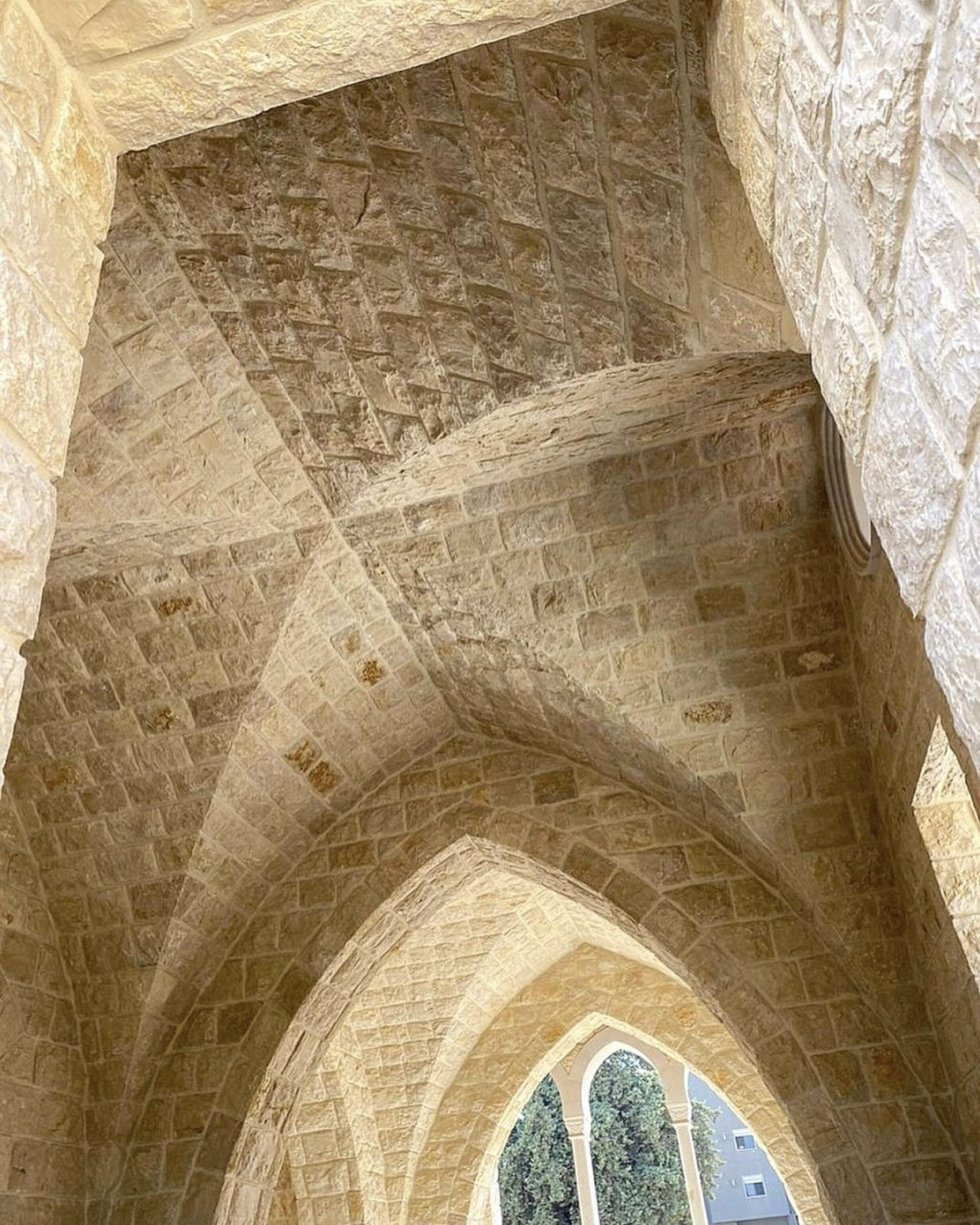 Stone arch detail